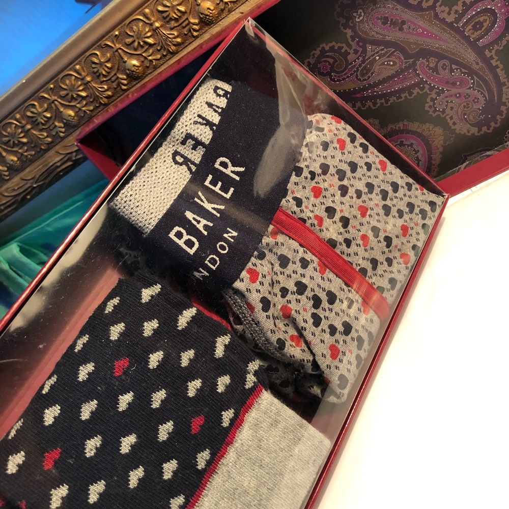 Ted Baker Boxer Briefs & Socks.